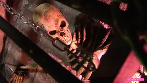 That fucking Halloween orgy with the big boobed blonde and brunette MILF