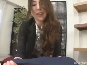 Seductive Woman Tears Pantyhose Open for Hot On-The-Spot Action