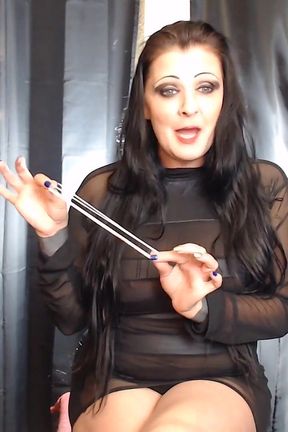 Rough CBT snap tease