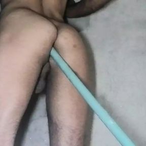 Bhabhi saria gussa diya long dildo