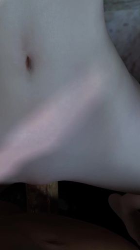 3D Hot Asian Babe Have Her First Time BDSM Sex with Her Master