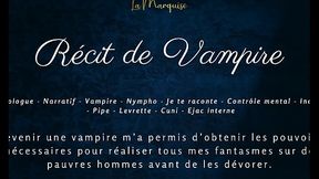 R&eacute_cit de Vampire - French audio horny vampire