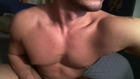 American Model Jason Jerks His Dick