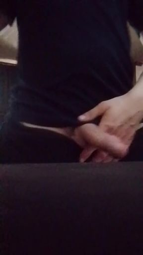 I Jerk off My Rather Large Dick