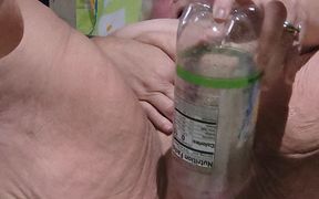 Damn She's Fucking a Bottle