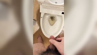 オナニー後のおしっこ