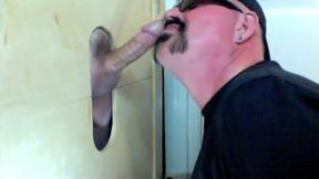 ”Gloryhole Suck Off Of Curious Married Guy”