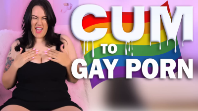 Cum to Gay Porn