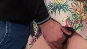 Strange Perv Fingered MILF in Subway