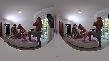 Slut Una Fairy Takes Boyfriend's Buddy's Cock in Her Tight Holes!