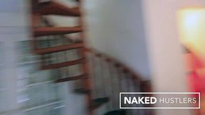 cali haze: behind-the-scenes convo before she gets fucked by scorpio s huge dick