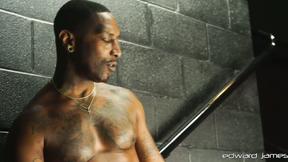 ”EdwardJames: Hakunabad Submits To Romances Raw & Teasing Power In The Gym”