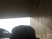 Public masterbation on my driveway caught as cars drive by