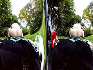 4-26-2022 - OUTSIDE HORSE RIDING VID 2022 vr version VR180 sbs, CONSUMMATE 1ST TRY, PRECIOUS, wang parts