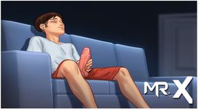 SummertimeSaga - Masturbation To Expensive Pay Channel E1 #