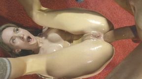 Amateur babe gets destroyed by 13-inch monster cock