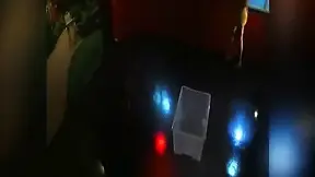 Brunette tramp drenched in piss by multiple men