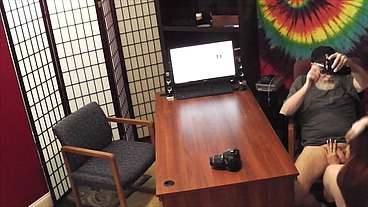 Hannah Grace - The Job Interview 2nd Camera
