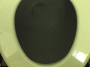 Pissing in the Plane Bathroom