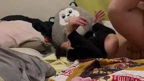 Step sis woken by her new alarm cock