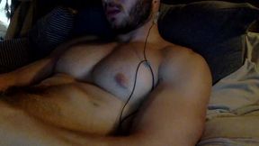 Verbally Dominant, Muscles, Slave Fetish Video, Jerking, Balls, Cum