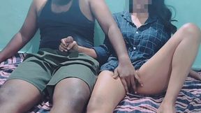 Stepsister Shares Bed with Me and Gets Her Pussy and Ass Fucked