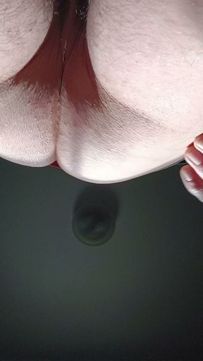 My lubricated ass ready for fun.