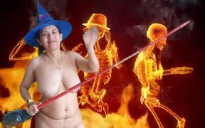 Super hot vampire duo give the best Halloween sex