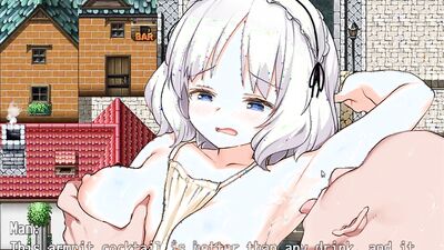 Asian maid Minha is satisfied with public play and a cumshot in her armpit