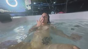 MASTURBATION AND INTENSE CUM UNDERWATER