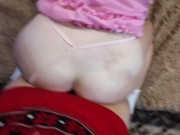 Doggy Fuck شرموطة هيجانة ترج في طيزها وتحك كسها في زبر عشيقها لحد ما يجيبهم على خرم طيزها