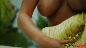 Riley Evans Gets Fucked Before Her Man Leaves for Work