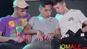 Twinky Latinos Blow Cocks And Fuck Asses Raw In A Threeway