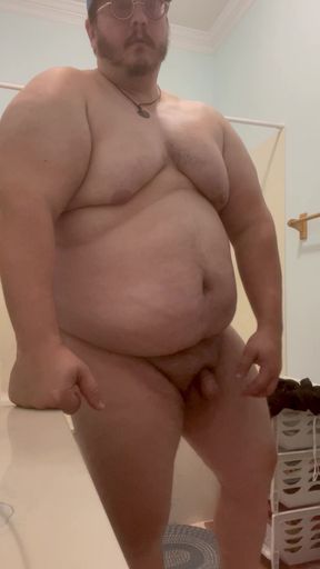 Beefy Chub Bear Daddy Burly Chub Getting Ready For A BBQ