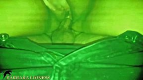 cuckold films me gang banging in the dark room with a night vision camera!