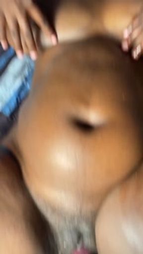 She couldn’t keep holding it  anymore it’s just splash 💦 all over my dick