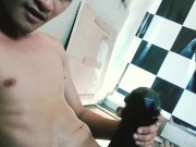 Pumping My Cock Hard, Pleasuring It with My Electric Masturbator, & Cumming