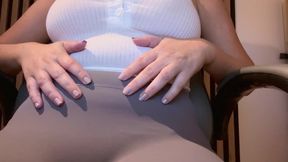 MUFFIN TOP AFTER EATING BIG DINNER