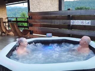 Playtime in the Jacuzzi Relaxing Love in the Jacuzzi