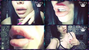 I did my lips EVEN MORE bigger! Lips bigger - cum faster!