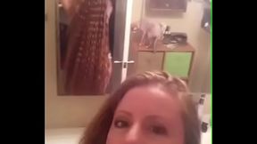 54 inches of curly red hair! Swaying in slow motion ?