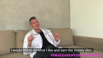 Olivia plays a horny MILF agent who craves strippers during a wild casting call