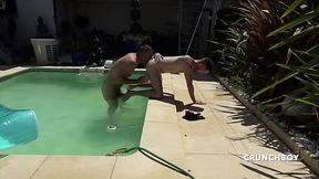 4336 the french slut JIMY fuicked raw by the bi cofk of FRED