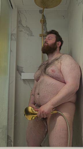 Chub Showering in Poland