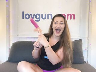 Dani Daniels LovGun . c o m Toy Review - Code Dani for 15% off !!!