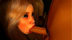 Hentai Hooker Takes Control in Private Airplane Encounter – Uncensored 3D Action
