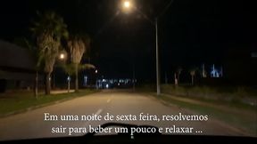 Corno leva a esposa para dogging no Interior de SP