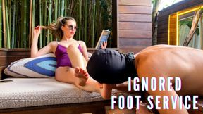 Silent Worship: Cleaning, Licking & Gagging While I Read