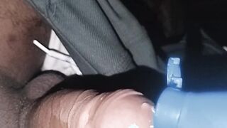 Indian fashion masterbate with big black cock