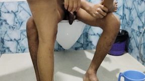 Newly Married Indian Wife Sonali with Her Husband on Wedding Night in Hotel Bathroom Part 1